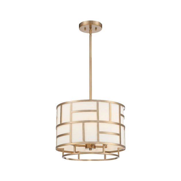 Fulton Collection - Chandelier - Satin Brass Frame - W:42.5cm– Designer ...