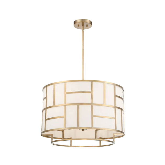 Fulton Collection - Chandelier - Satin Brass Frame - W:63cm– Designer ...