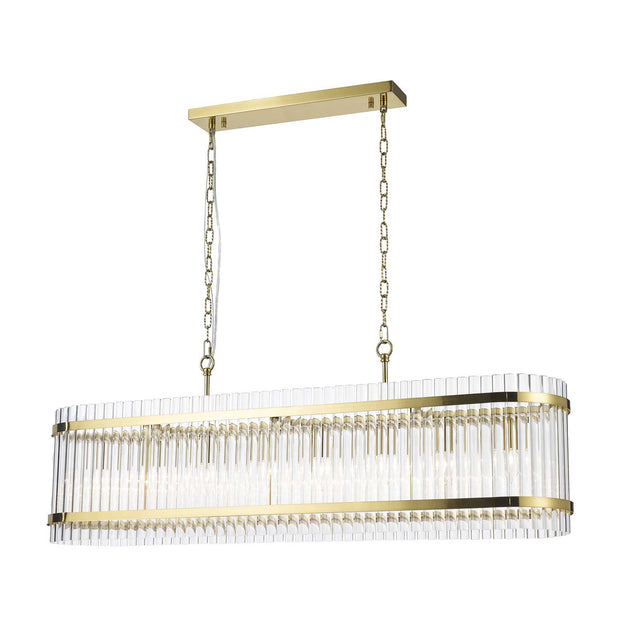 Harlow Collection - Bar Light - Satin Brass